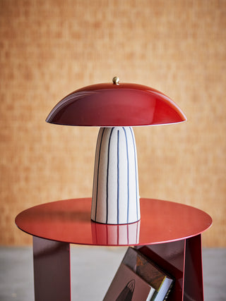 Lampa stołowa z kamionki Arvid