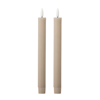Velas LED natural Ponza 24cm - juego de 2