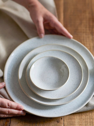 Addison white earthenware plate