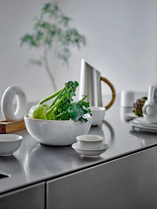 Schaal aardewerk wit Addison