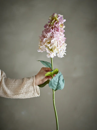 Hortensia kunstbloem roze