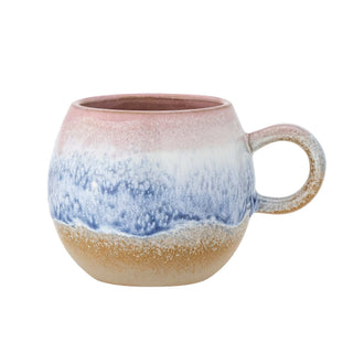 Mug en céramique rose Paula 9cm