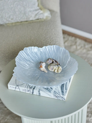 Schale Glas Weiß Iani 26cm