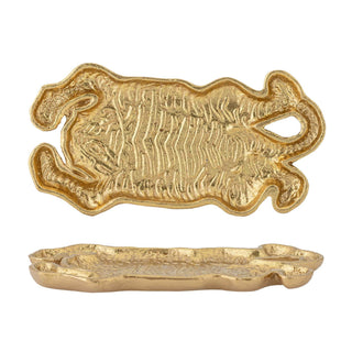 Vassoio in ghisa oro Lester 19cm