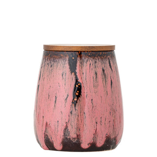 Voorraadpot aardewerk roze Rayen - 1L