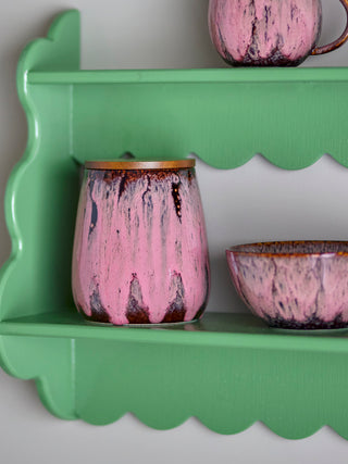 Voorraadpot aardewerk roze Rayen - 1L