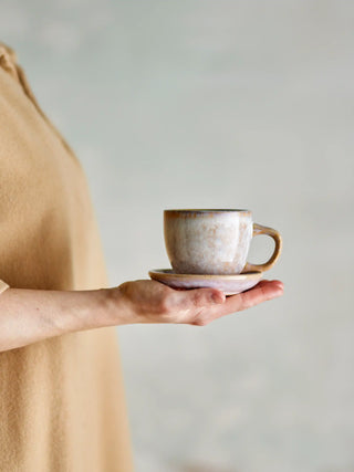 Mok aardewerk rose Brenta - 4 stuks