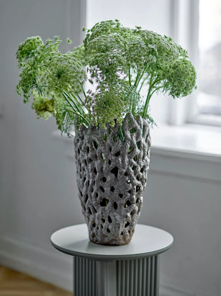 Vaso in ceramica bianco Eunice 37cm