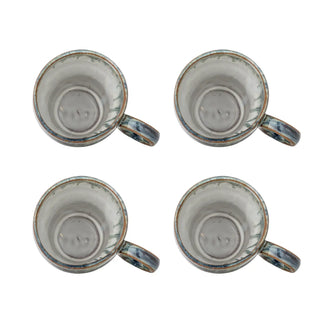 Mok aardewerk blauw Nigel - set van 4