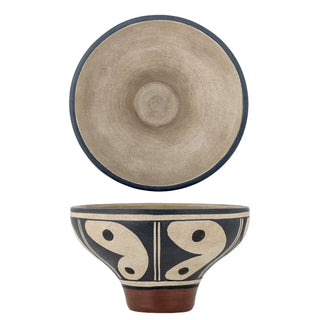 Schale Terrakotta schwarz Elfrida