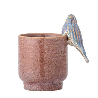 Bloempot aardewerk roze Larky 11cm