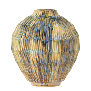 Vaas aardewerk bruin Tavern 18cm