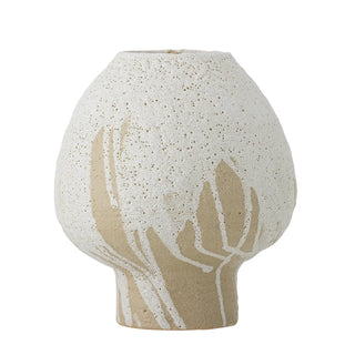 Vase Keramik nature Morag 17cm