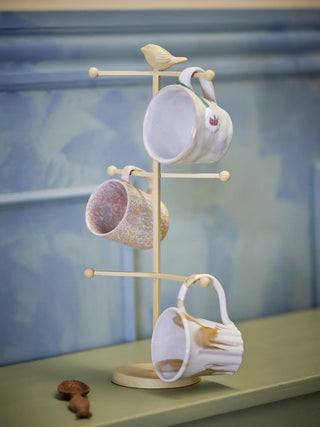 Mokkenrek metaal naturel Dean