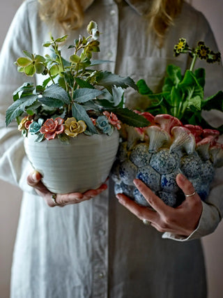 Blumentopf Keramik rosa Maidan