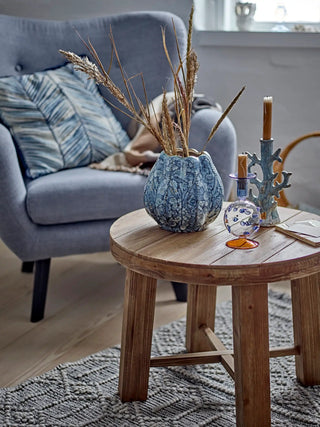 Vaso in ceramica blu Hetty 20cm