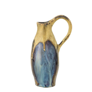 Vase Keramik gelb Jenkins 20cm