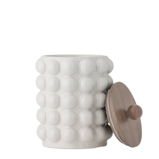 Vorratsdose Keramik weiß Madge