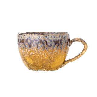 Mok aardewerk geel Milani