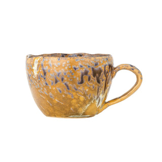 Mok aardewerk geel Milani