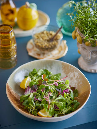 Ciotola in terracotta gialla Lacey 26,5cm