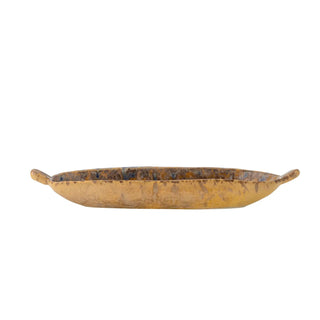 Schaal aardewerk bruin Milani