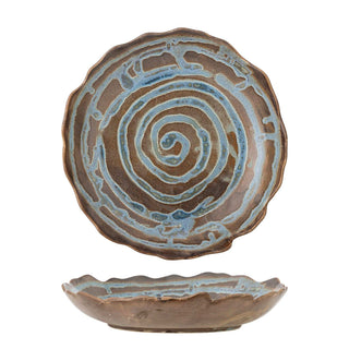 Bandeja de cerámica azul Marjorie 29cm