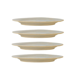 Borden aardewerk groen Hadden - 4 stuks