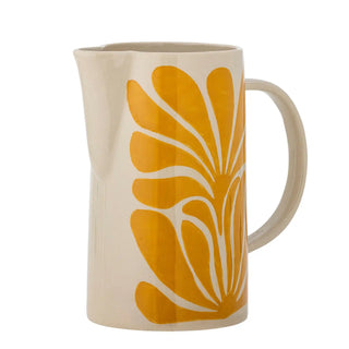 Brocca in ceramica gialla Fauni 2L