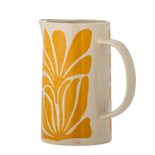 Brocca in ceramica gialla Fauni 2L