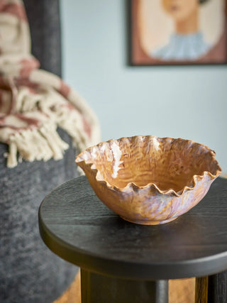 Nash Earthenware Bowl, Nature, 24cm