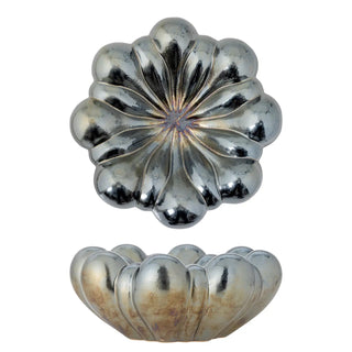 Sheeran silver earthenware bowl