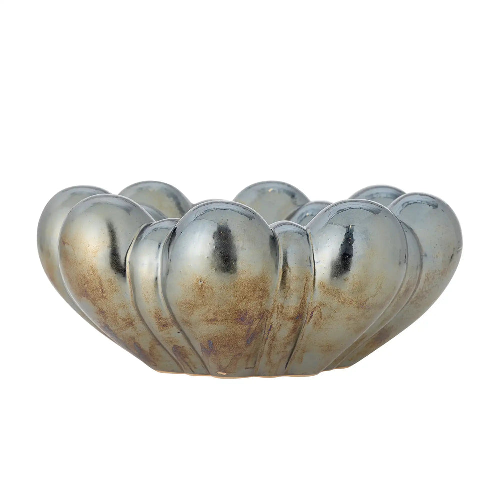 Schaal aardewerk zilver Sheeran