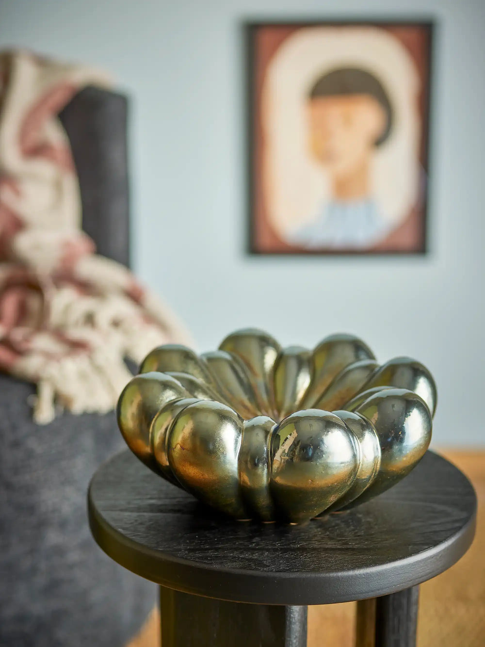 Schaal aardewerk zilver Sheeran