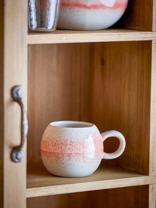 Mok aardewerk oranje Paula - 410ml