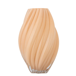 Vaas glas beige Kanji 30cm