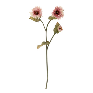Chrysant kunsttak roze 96cm