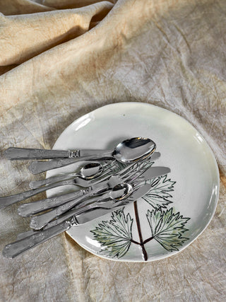Set di piatti naturale Aubrin Ø27 cm - set da 2