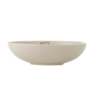 Schaal aardewerk naturel Aubrin Ø26 cm