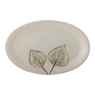 Serveerbord aardewerk naturel Aubrin 30cm