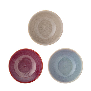 Ciotole in gres rosa Addison 16 cm - set di 3