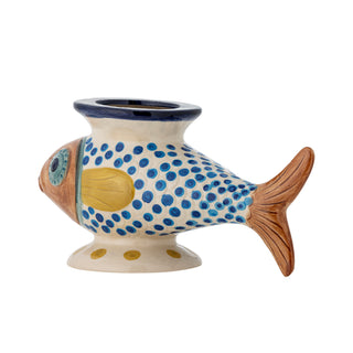 Vaso a forma di pesce in ceramica Nobu