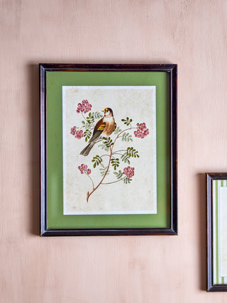 Illustration avec cadre en bois d’épicéa Renji 40x50cm