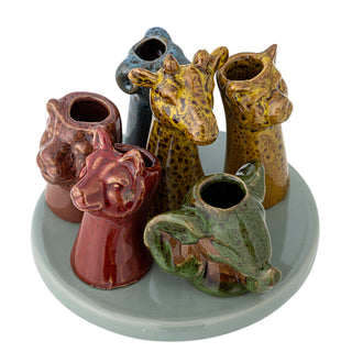 Vase Piero multifarvet Ø14cm