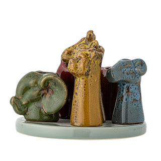 Vase Piero multifarvet Ø14cm