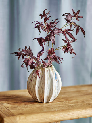 Vase i stentøj natur Feray