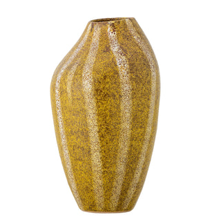 Vaas aardewerk geel Abella Ø21×35,5 cm