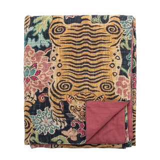 Coperta in cotone multicolore Lester - 127x152cm