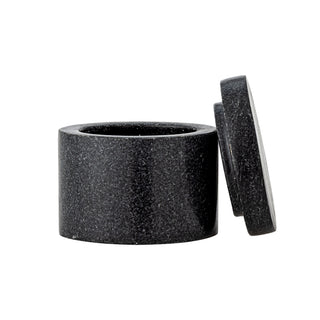 Peper- en zoutpotjes marmer Avani Ø7,5×6,5 cm
