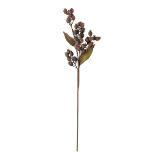 Kunsttak bruin Berry 94cm